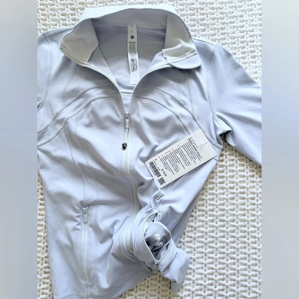 NWT Lululemon Define Jacket Nulu - Heathered Core Ultra Light Grey - 8 - Picture 9 of 15